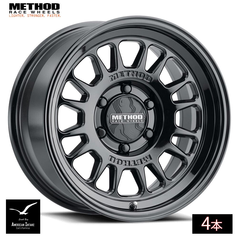 Method Race Wheels メソッド ホイール 318 | GLOSS BLACK ( 4本 )|American-Intake