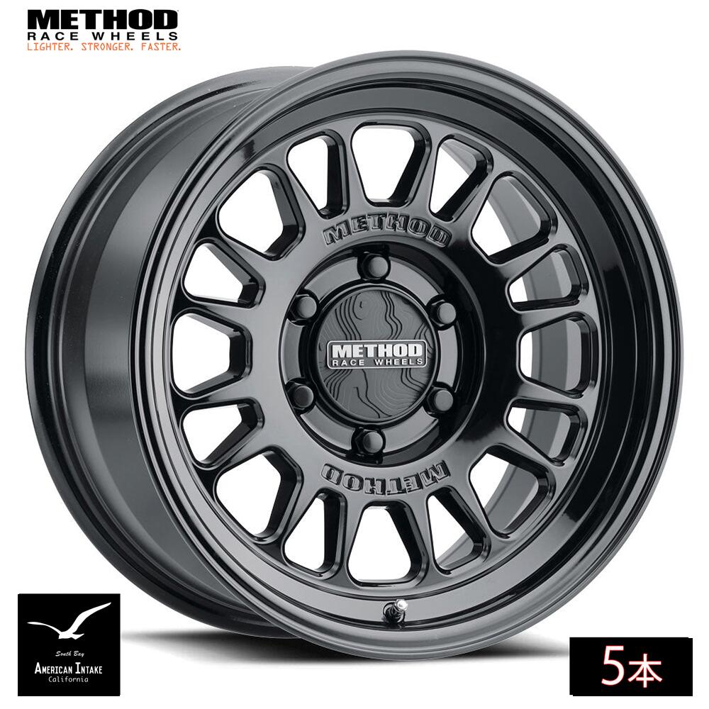 Method Race Wheels メソッド ホイール 318 | GLOSS BLACK ( 5本 )|American-Intake