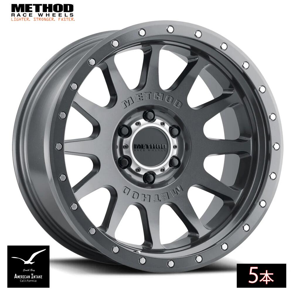 Method Race Wheels メソッド ホイール 605 NV | GLOSS TITANIUM ( 5本 )｜American-Intake 226,150円