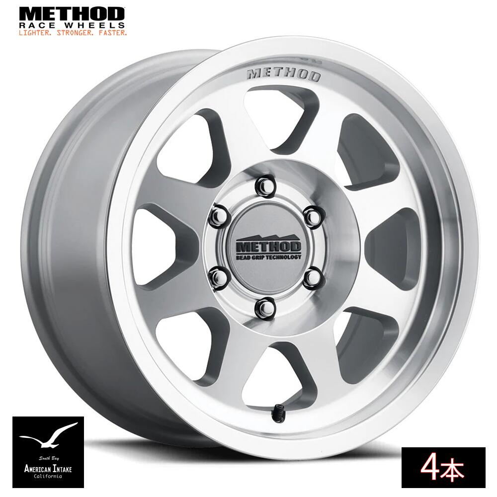 Method Race Wheels メソッド ホイール 701 Bead Grip | MACHINED - CLEAR COAT ( 4本 )|American-Intake
