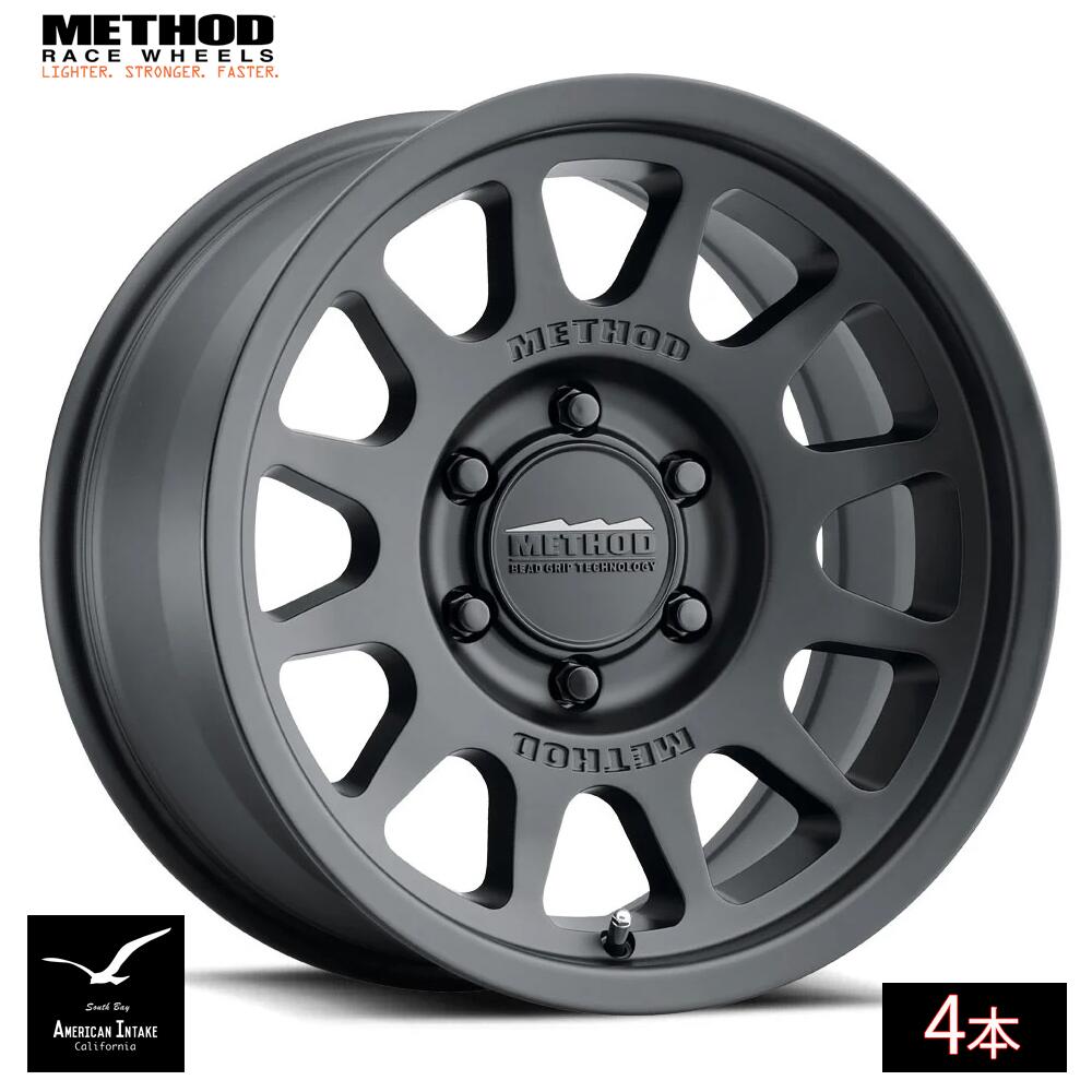 Method Race Wheels メソッド ホイール 703 Bead Grip | MATTE BLACK ( 4本 )|American-Intake