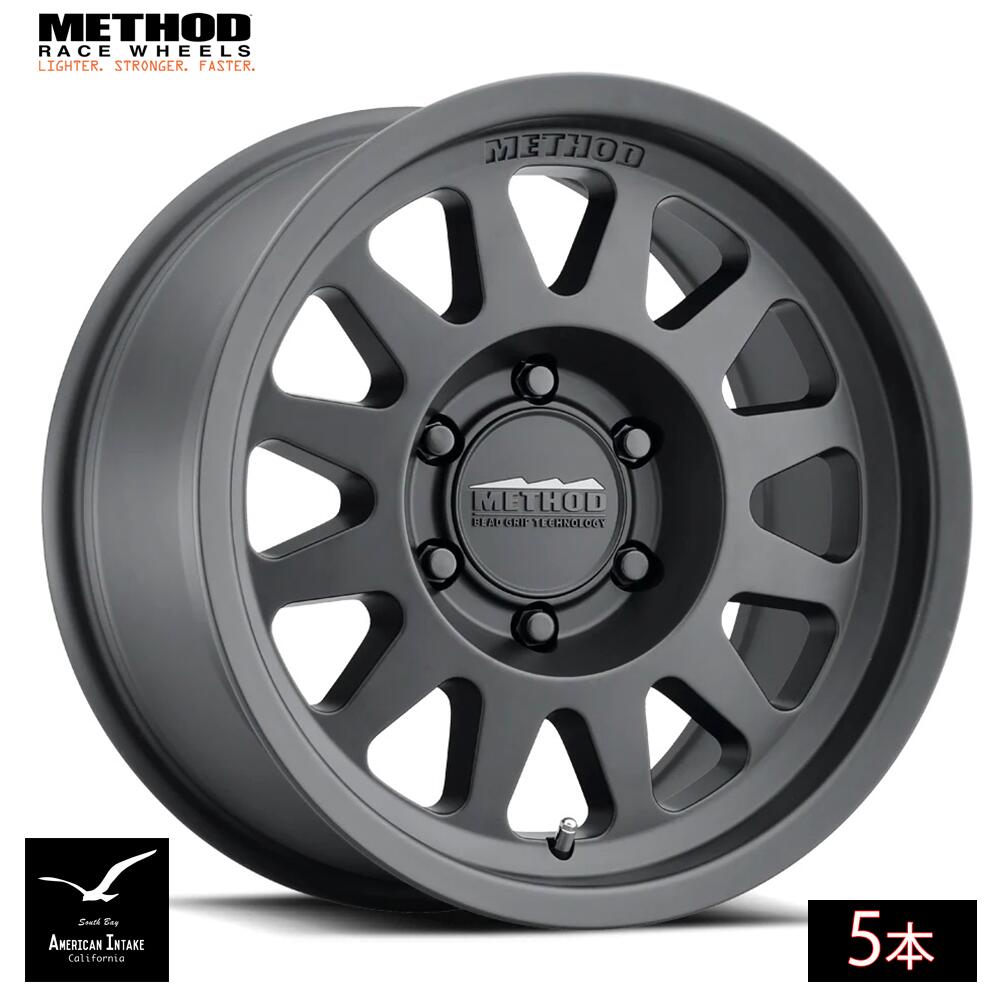 Method Race Wheels メソッド ホイール 704 Bead Grip | MATTE BLACK ( 5本 )｜American-Intake