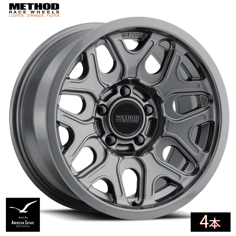 【楽天市場】Method Race Wheels メソッド ホイール 322 | GLOSS TITANIUM ( 4本 )：American ...