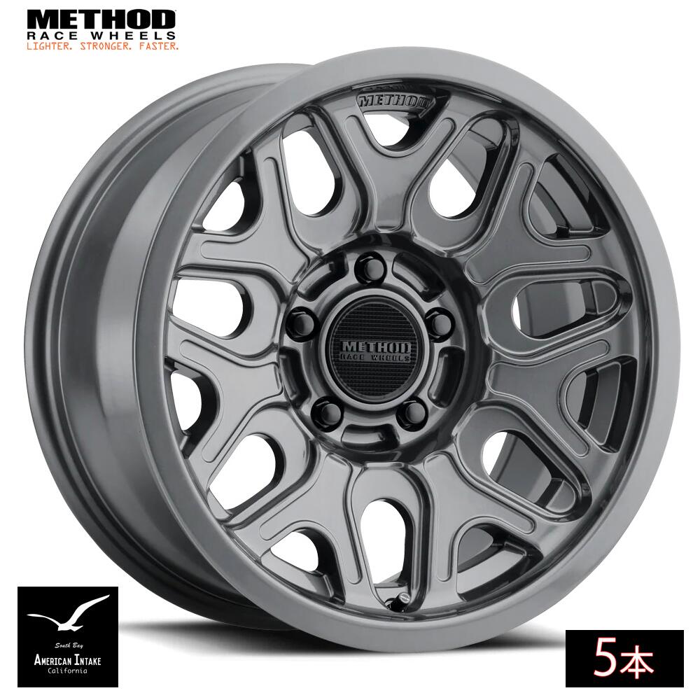 Method Race Wheels メソッド ホイール 322 | GLOSS TITANIUM ( 5本 )｜American-Intake