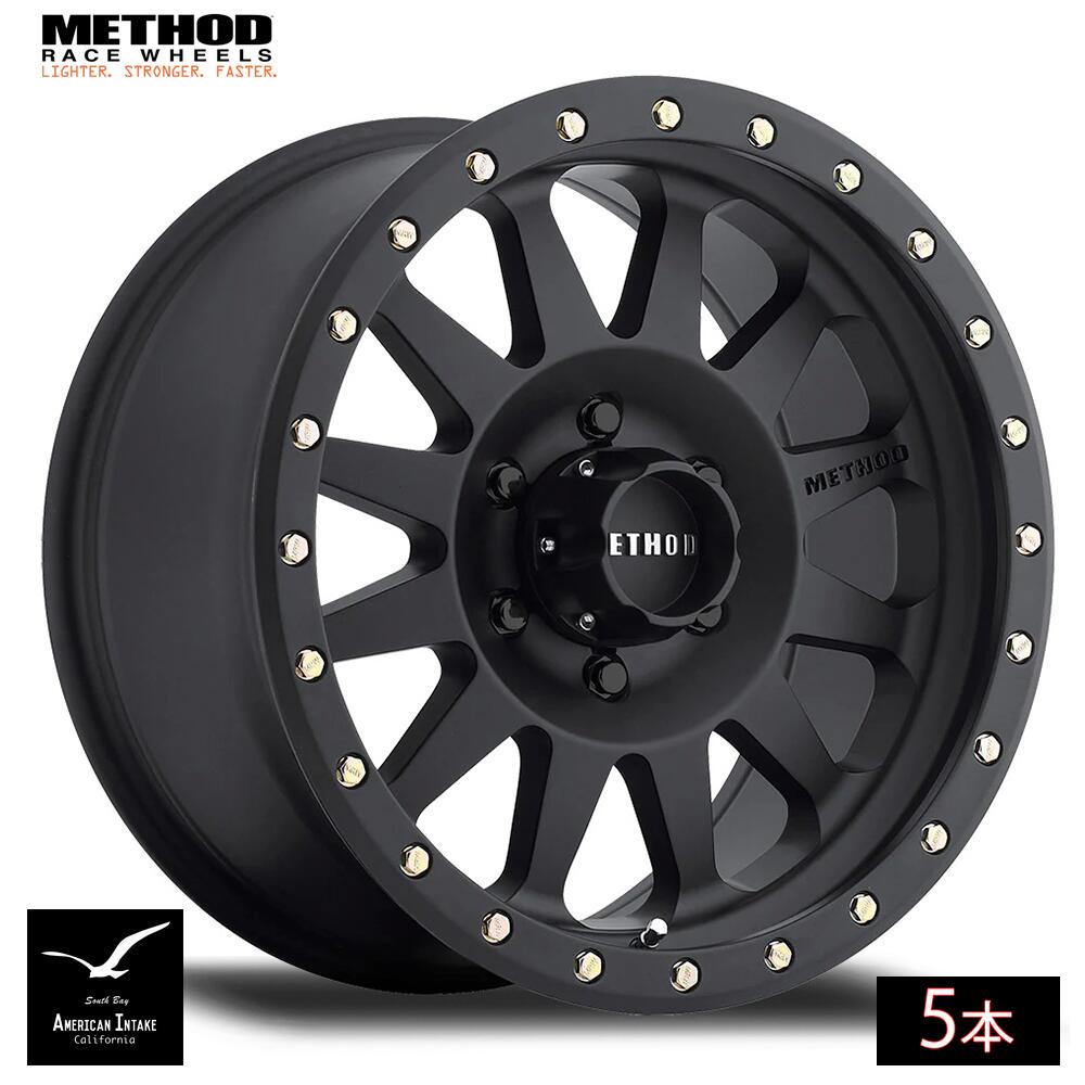 Method Race Wheels メソッド ホイール 304 Double Standard | MATTE BLACK ( 5本 )｜American-Intake