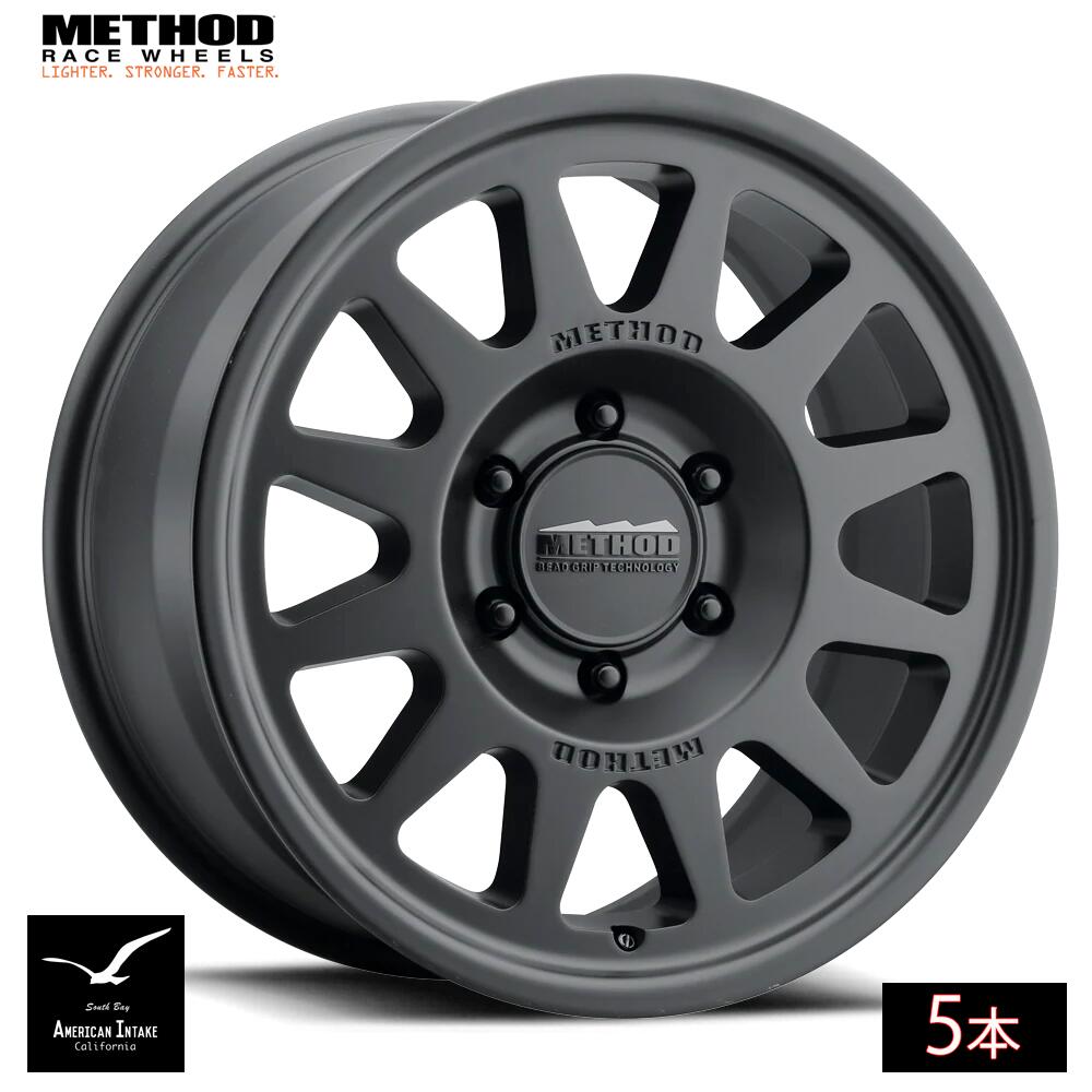 Method Race Wheels メソッド ホイール 703 Bead Grip HD | MATTE BLACK ( 5本 )｜American-Intake