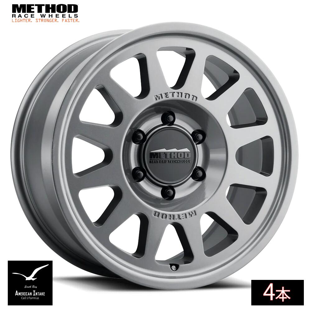 Method Race Wheels メソッド ホイール 703 Bead Grip HD | GLOSS TITANIUM ( 4本 )｜American-Intake