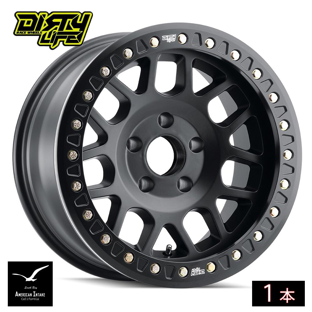 Dirty life Wheels ダーティーライフ ホイール MESA RACE BEADLOCK 9312 | MATTE BLACK ( 1本 )｜American-Intake