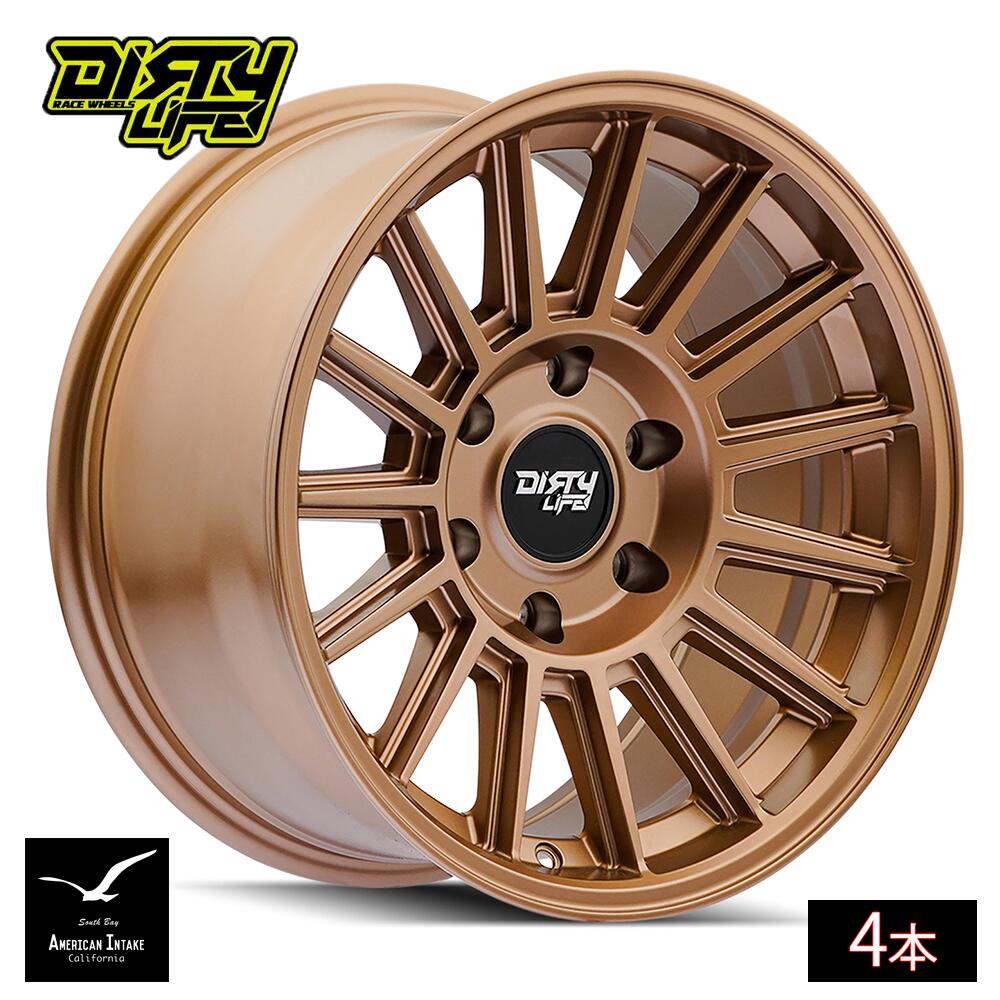 Dirty life Wheels ダーティーライフ ホイール JOURNEY 9316 | MATTE BRONZE ( 4本 )|American-Intake