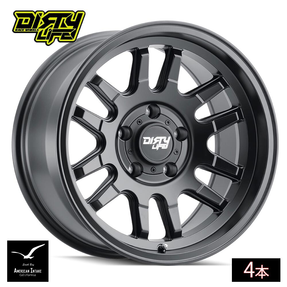 Dirty life Wheels ダーティーライフ ホイール CANYON 9310 | MATTE BLACK ( 4本 )|American-Intake