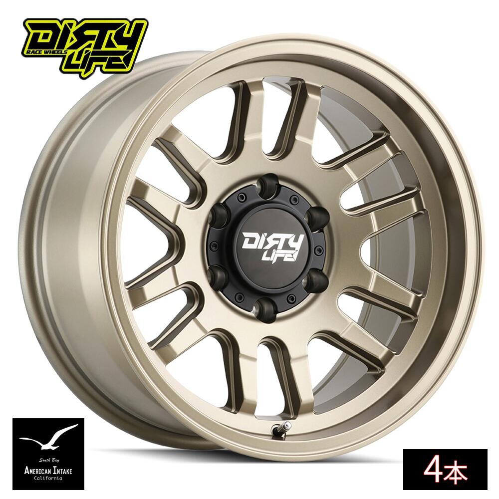 Dirty life Wheels ダーティーライフ ホイール CANYON 9310 | SATIN GOLD ( 4本 )|American-Intake