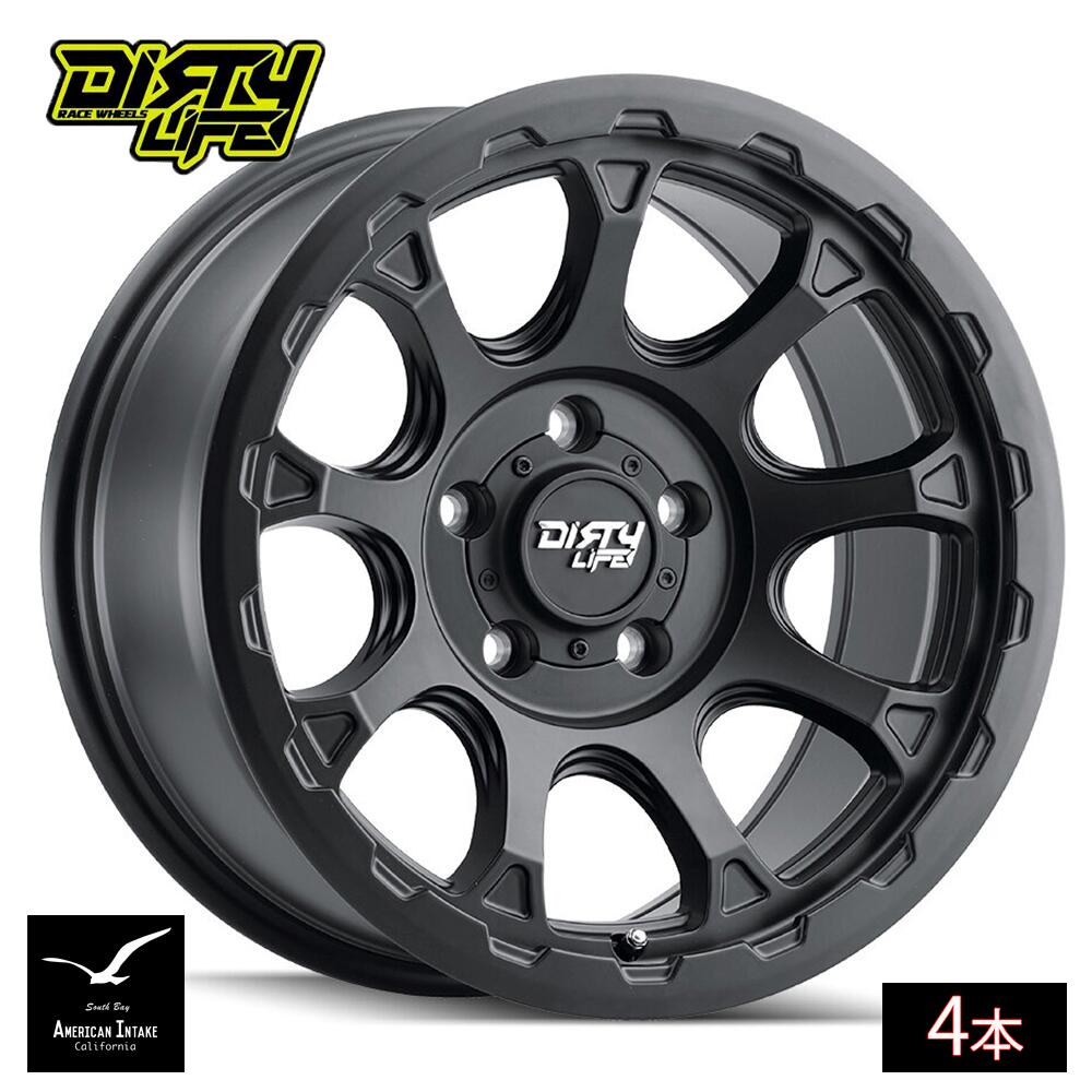 Dirty life Wheels ダーティーライフ ホイール DRIFTER 9307 | MATTE BLACK ( 4本 )|American-Intake