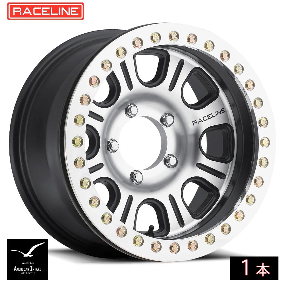 Raceline Wheels レースライン ホイール RT232D-AL MONSTER DESERT BEADLOCK | MACHINED W/MACHINED RING ( 1本 )|American-Intake