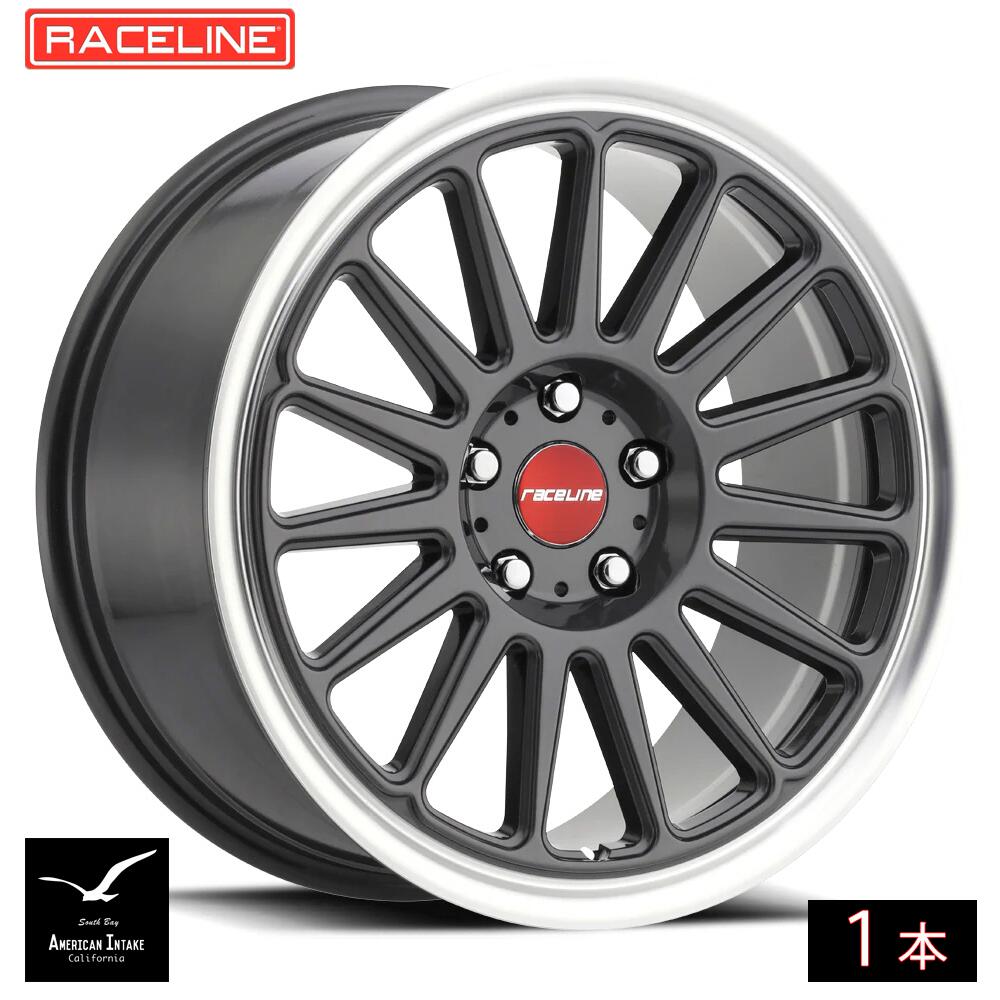 Raceline Wheels レースライン ホイール 315G Grip | Gunmetal ( 1本 )|American-Intake