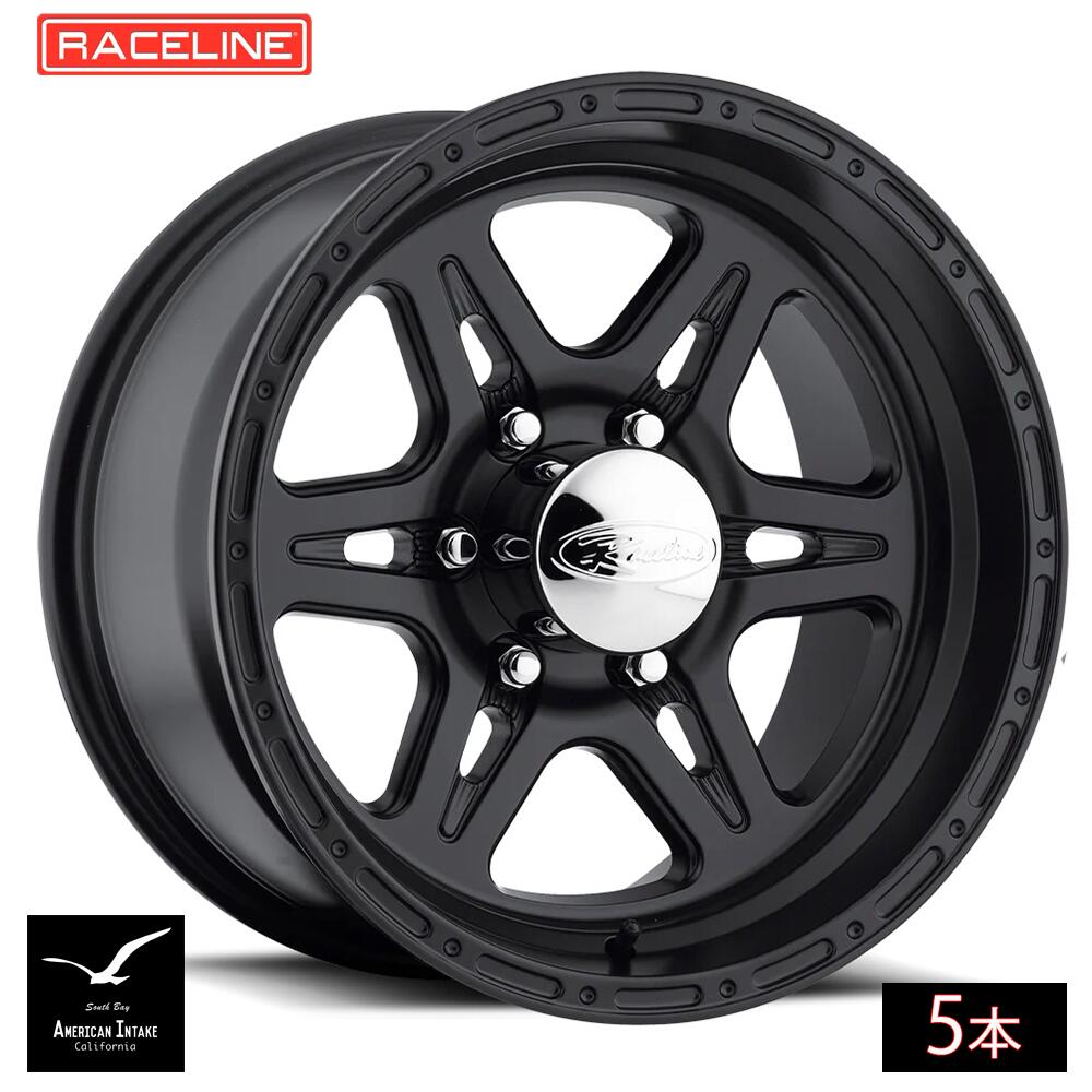 Raceline Wheels レースライン ホイール 891 Renegade 6 | Satin Black ( 5本 )｜American-Intake