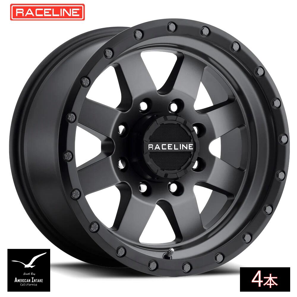 Raceline Wheels レースライン ホイール 935G Defender | Gun Metal w/ Black ring ( 4本 )|American-Intake