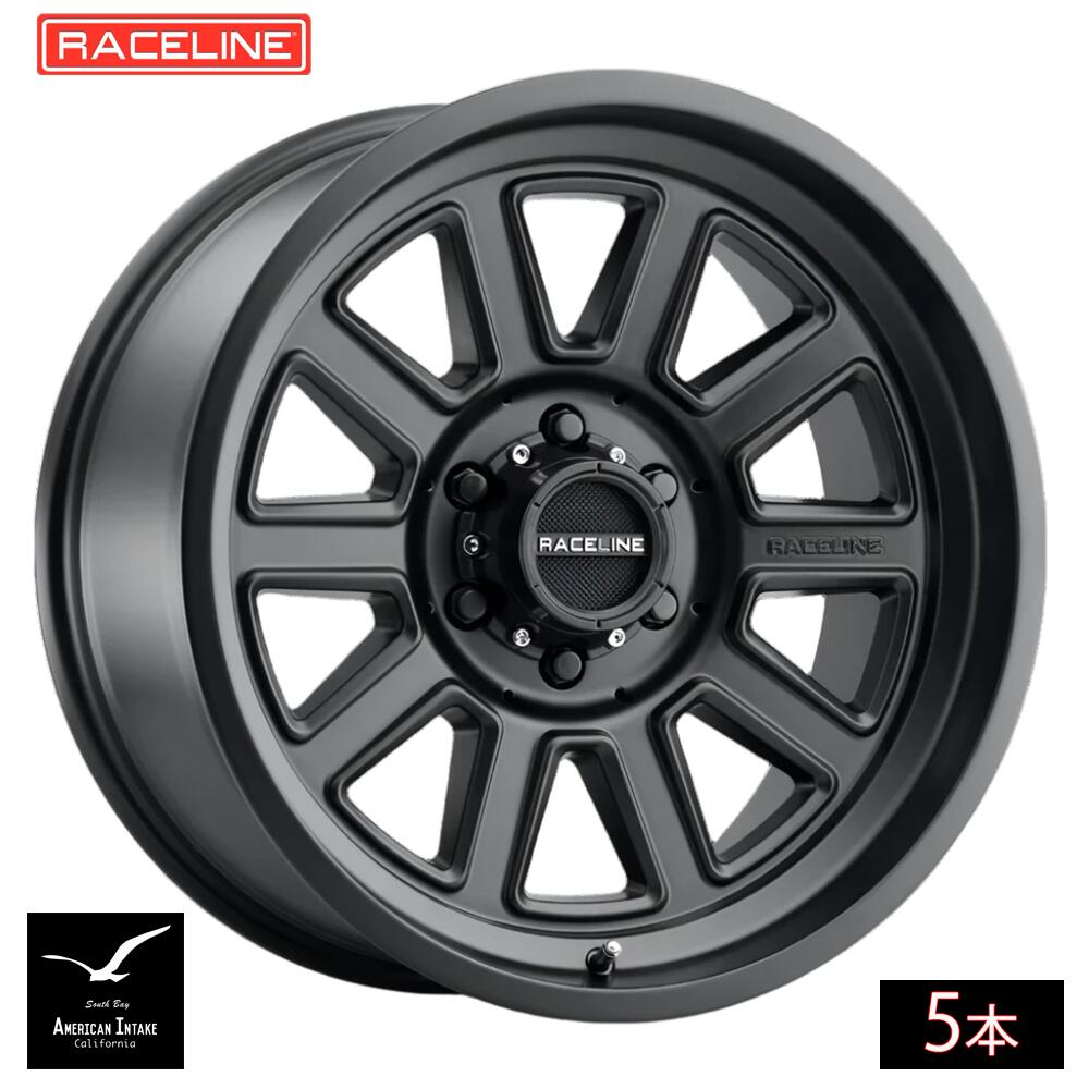 Raceline Wheels レースライン ホイール 943B MAGNUM | SATIN BLACK ( 5本 )|American-Intake