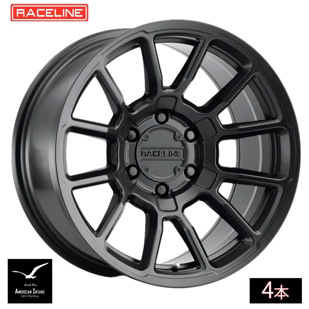 Raceline Wheels レースライン ホイール 950B GAUGE | SATIN BLACK ( 4本 )｜American-Intake