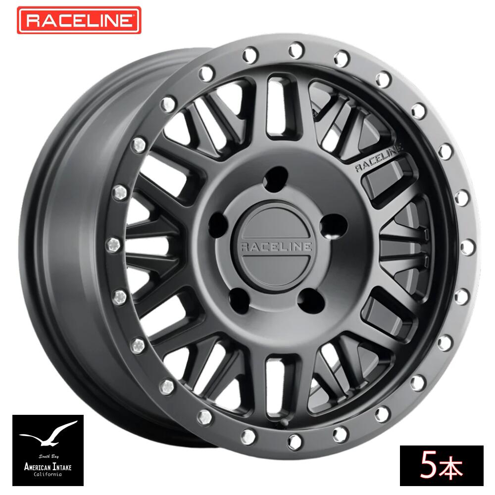 Raceline Wheels レースライン ホイール 951B RYNO | SATIN BLACK ( 5本 )｜American-Intake