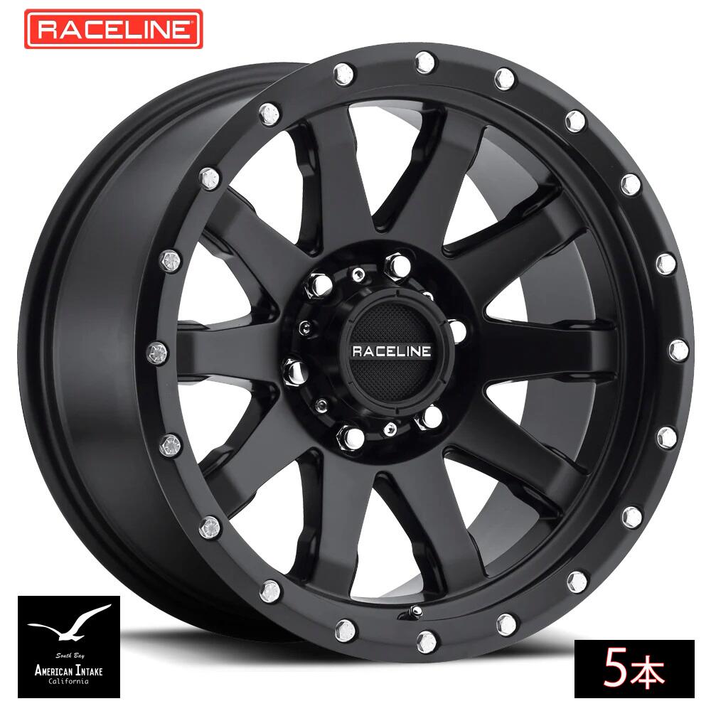 Raceline Wheels レースライン ホイール 934B Clutch | Satin Black ( 5本 )｜American-Intake