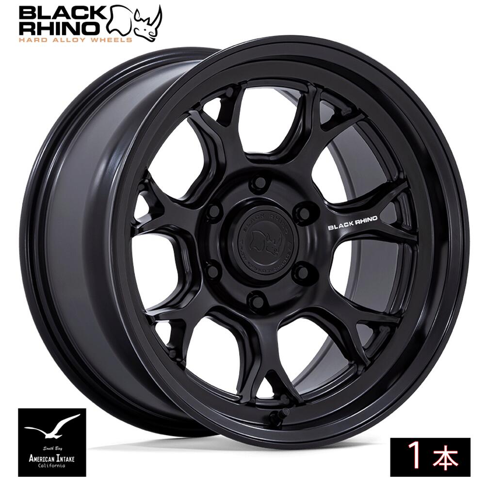 BLACK RHINO ブラックライノ ホイール BR017 ETOSHA | MATTE BLACK ( 1本 )｜American-Intake 57,540円