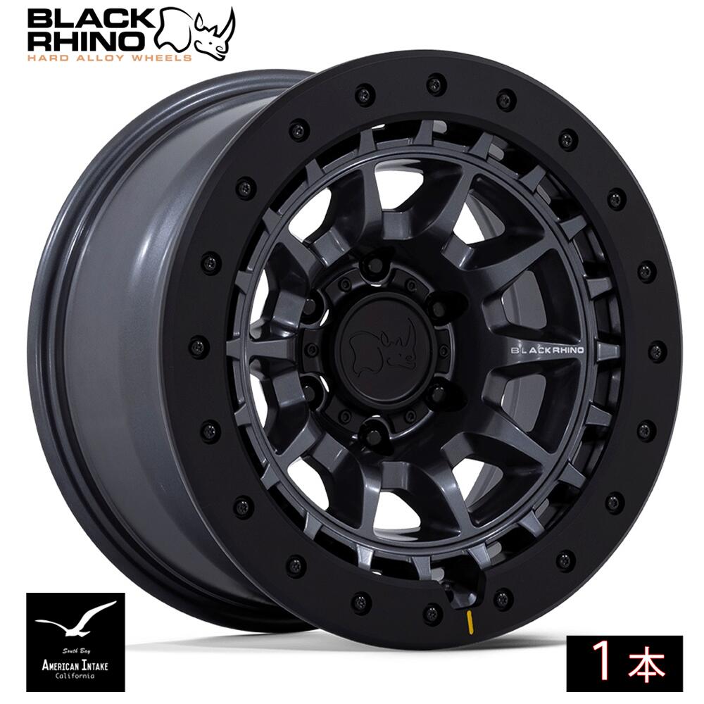 BLACK RHINO ブラックライノ ホイール BR016 TUSK | MATTE GUNMETAL ( 5本 )|American-Intake