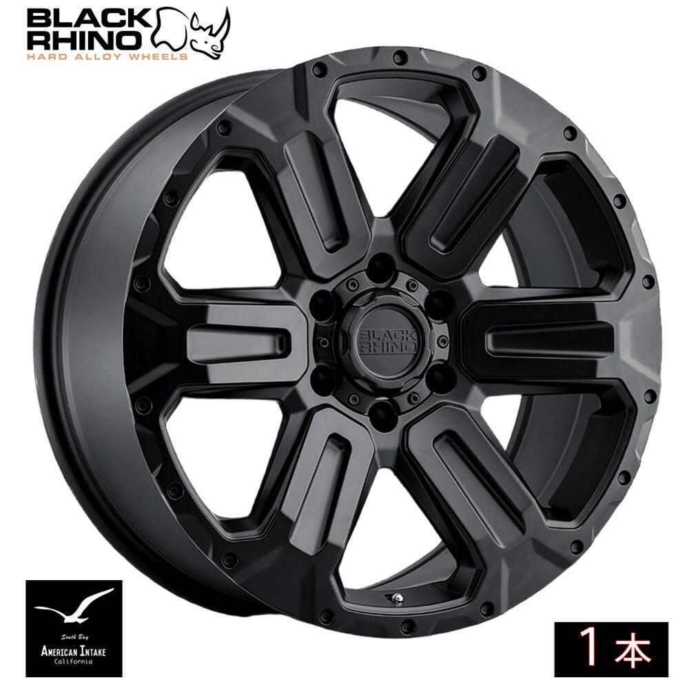 BLACK RHINO ブラックライノ ホイール WANAKA | MATTE BLACK ( 1本 )|American-Intake