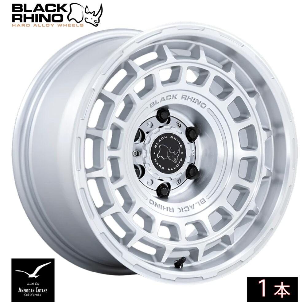 BLACK RHINO ブラックライノ ホイール BR024 AWOL | SILVER W/ MACHINED FACE ( 1本 )｜American-Intake