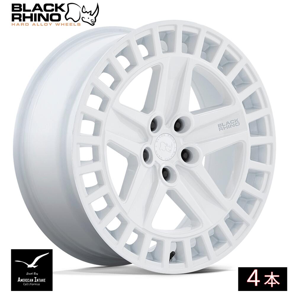 BLACK RHINO ブラックライノ ホイール ALSTON | GLOSS WHITE ( 4本 )|American-Intake