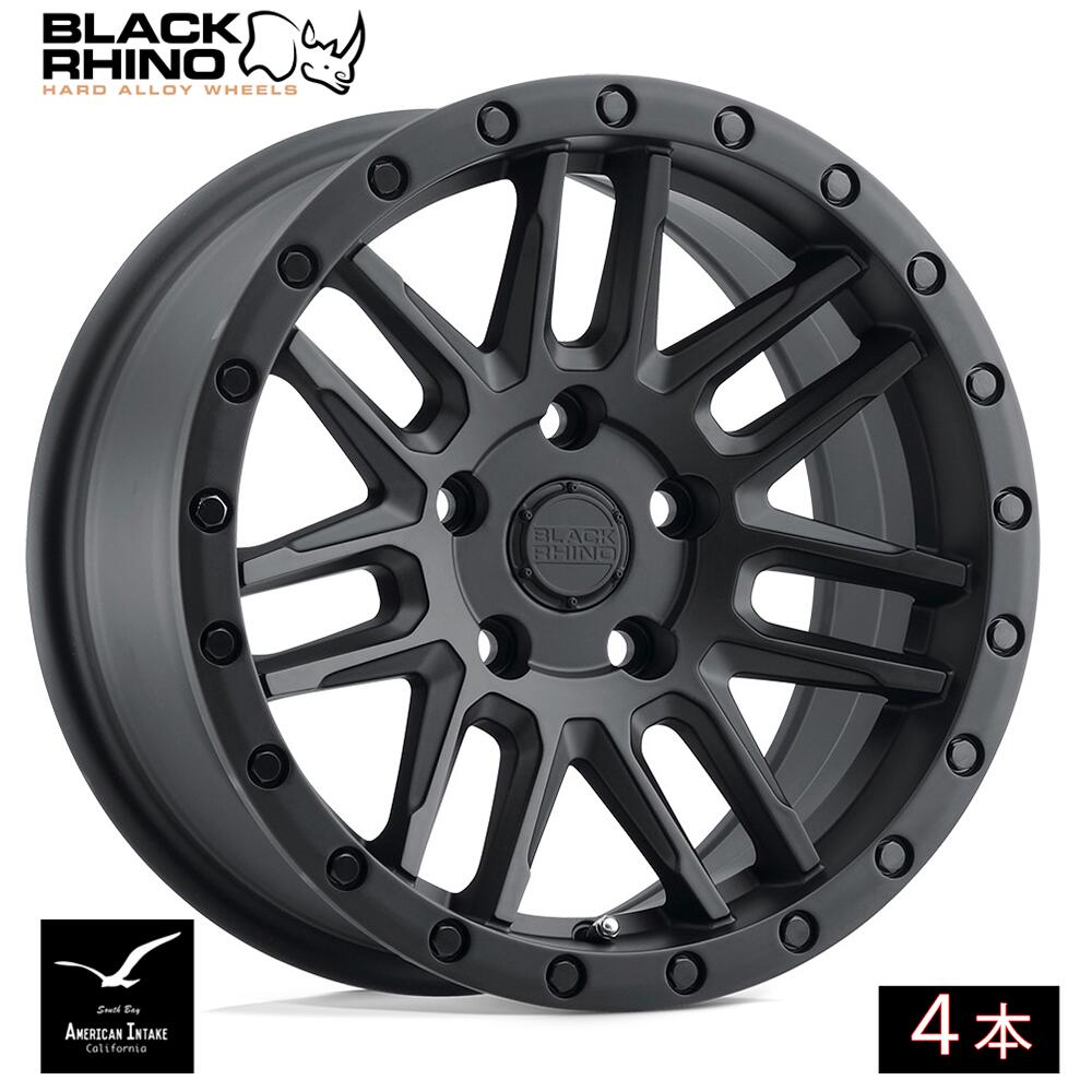 BLACK RHINO ブラックライノ ホイール ARCHES | MATTE BLACK ( 4本 )|American-Intake
