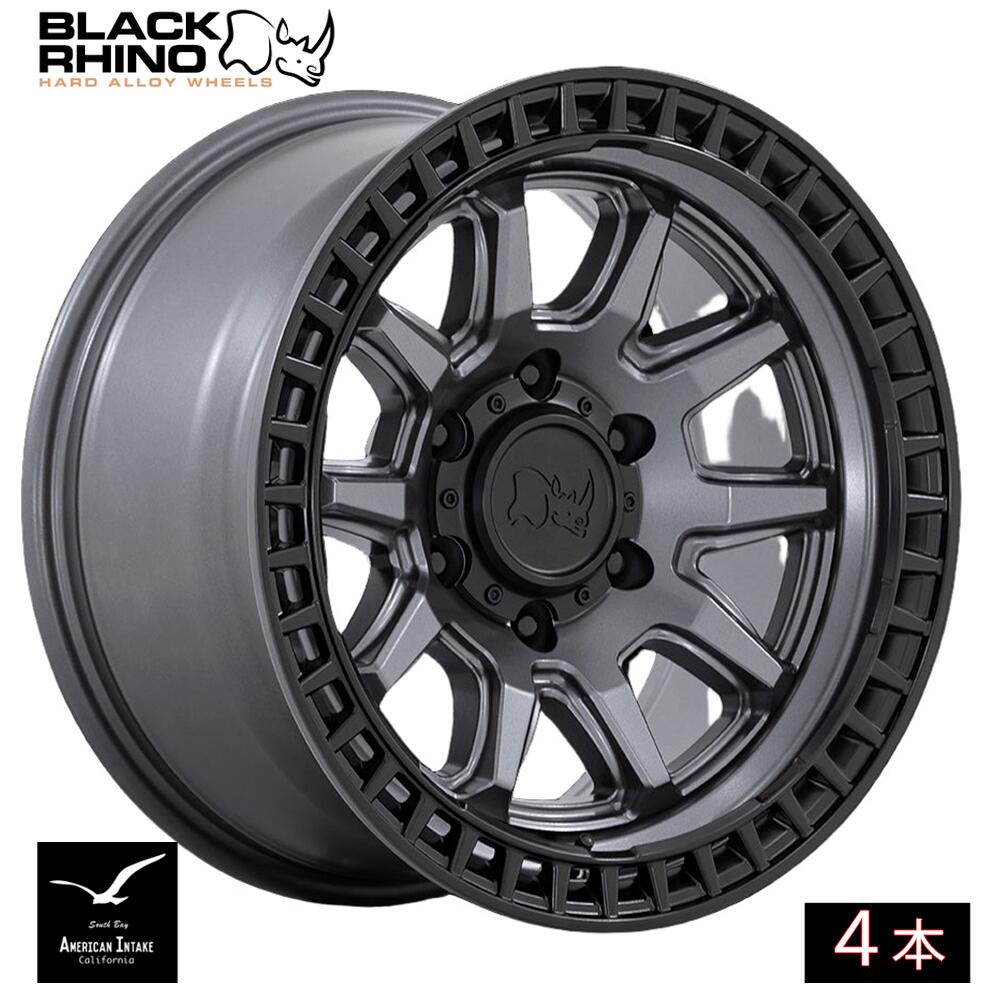 BLACK RHINO ブラックライノ ホイール CALICO | MATTE GUNMETAL W/ MATTE BLACK LIP ( 4本 )｜American-Intake 173,150円