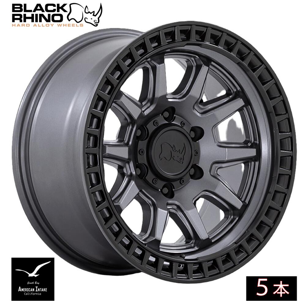 BLACK RHINO ブラックライノ ホイール CALICO | MATTE GUNMETAL W/ MATTE BLACK LIP ( 5本 )|American-Intake