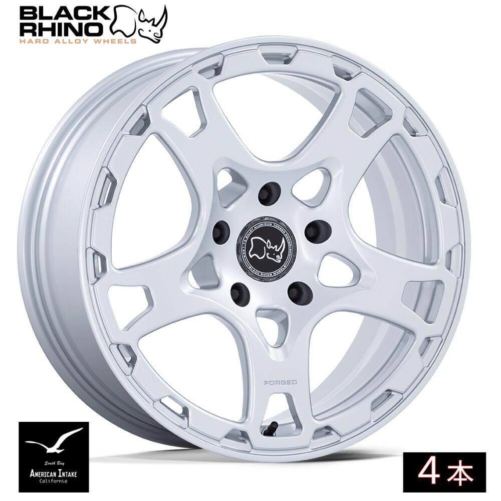 BLACK RHINO ブラックライノ ホイール KLAUE | MATTE SILVER ( 4本 )｜American-Intake