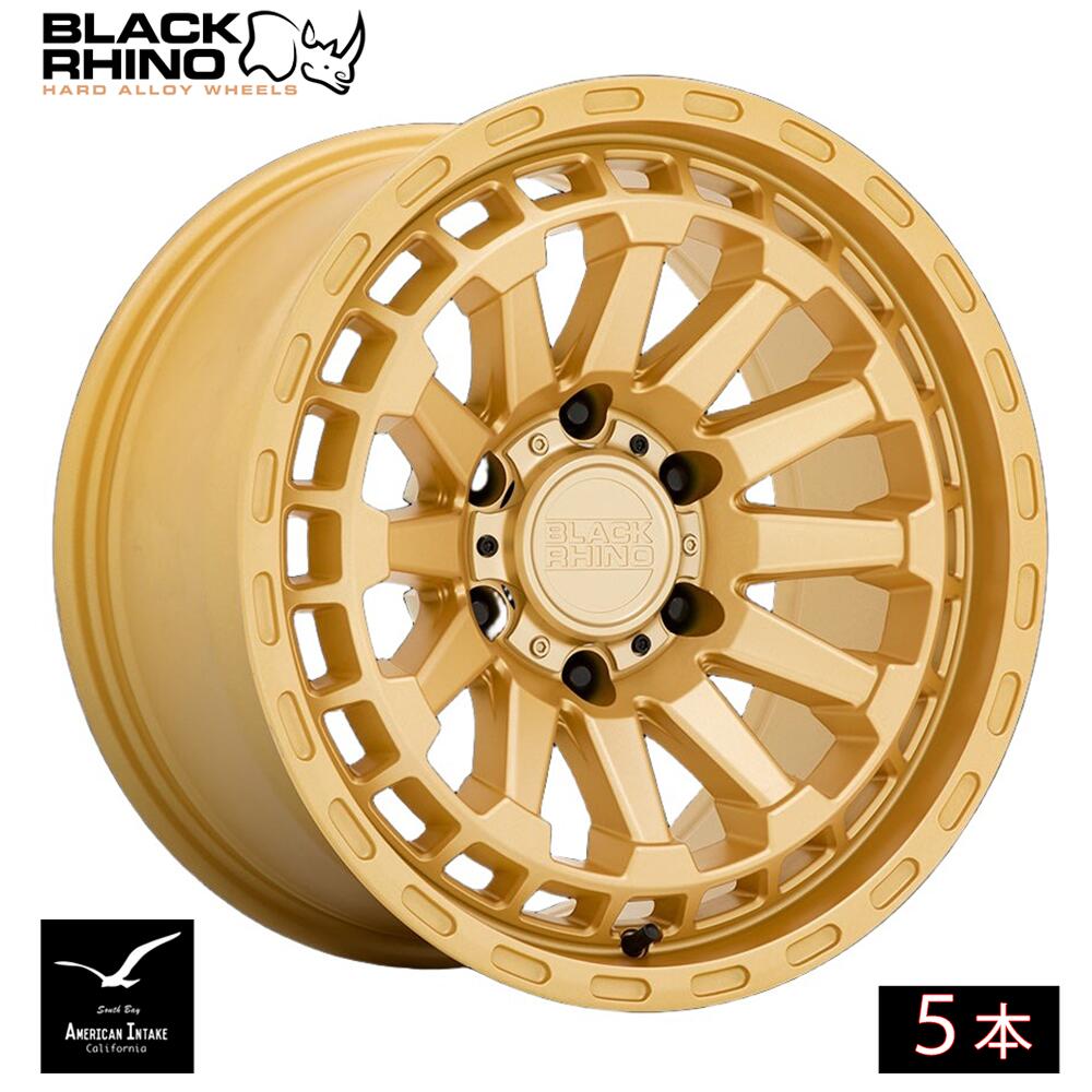 BLACK RHINO ブラックライノ ホイール RAID | GOLD ( 5本 )|American-Intake