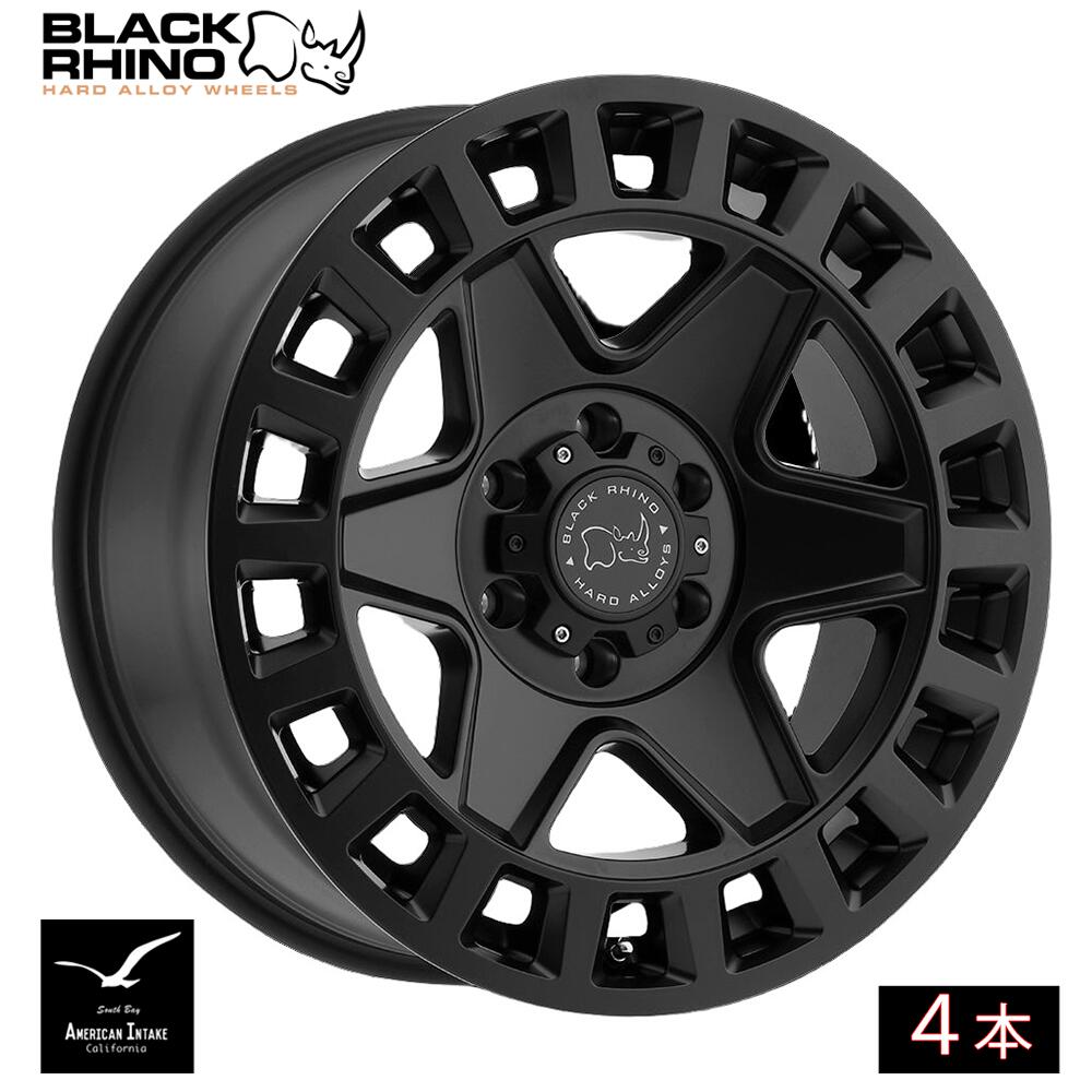 BLACK RHINO ブラックライノ ホイール YORK | MATTE BLACK ( 4本 )｜American-Intake 157,100円