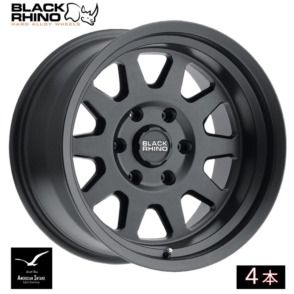 BLACK RHINO ブラックライノ ホイール STADIUM | MATTE BLACK ( 4本 )|American-Intake