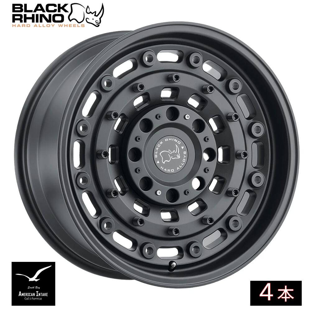 BLACK RHINO ブラックライノ ホイール ARSENAL | TEXTURED MATTE BLACK ( 4本 )|American-Intake