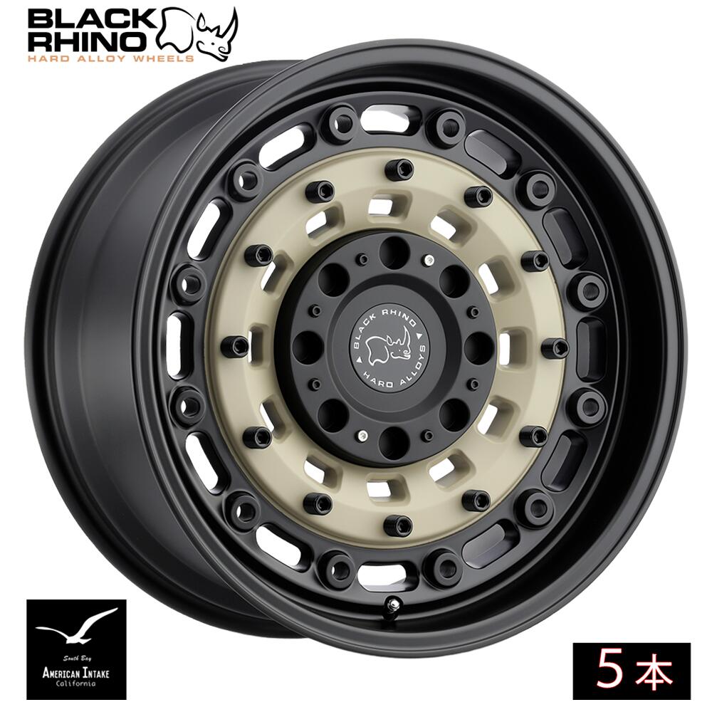 BLACK RHINO ブラックライノ ホイール ARSENAL | SAND ON BLACK ( 5本 )|American-Intake