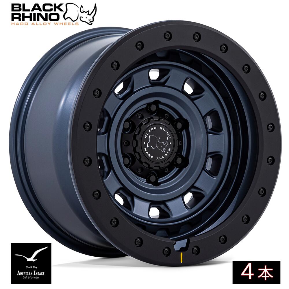BLACK RHINO ブラックライノ ホイール BR023 XPLORER | METALLIC BLUE W/ MATTE BLACK LIP ( 4本 )｜American-Intake