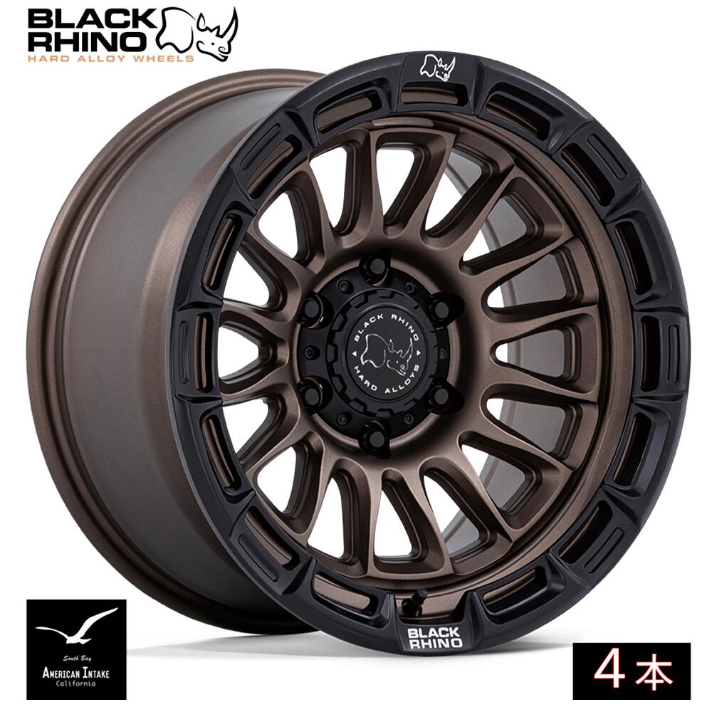 BLACK RHINO ブラックライノ ホイール BR025 RIVAL | BURNT BRONZE W/ MATTE BLACK LIP ( 4本 )|American-Intake