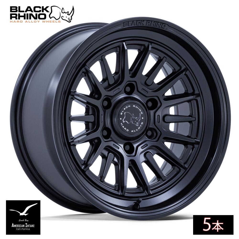 BLACK RHINO ブラックライノ ホイール BR030 TALEO | MATTE BLACK ( 5本 )｜American-Intake