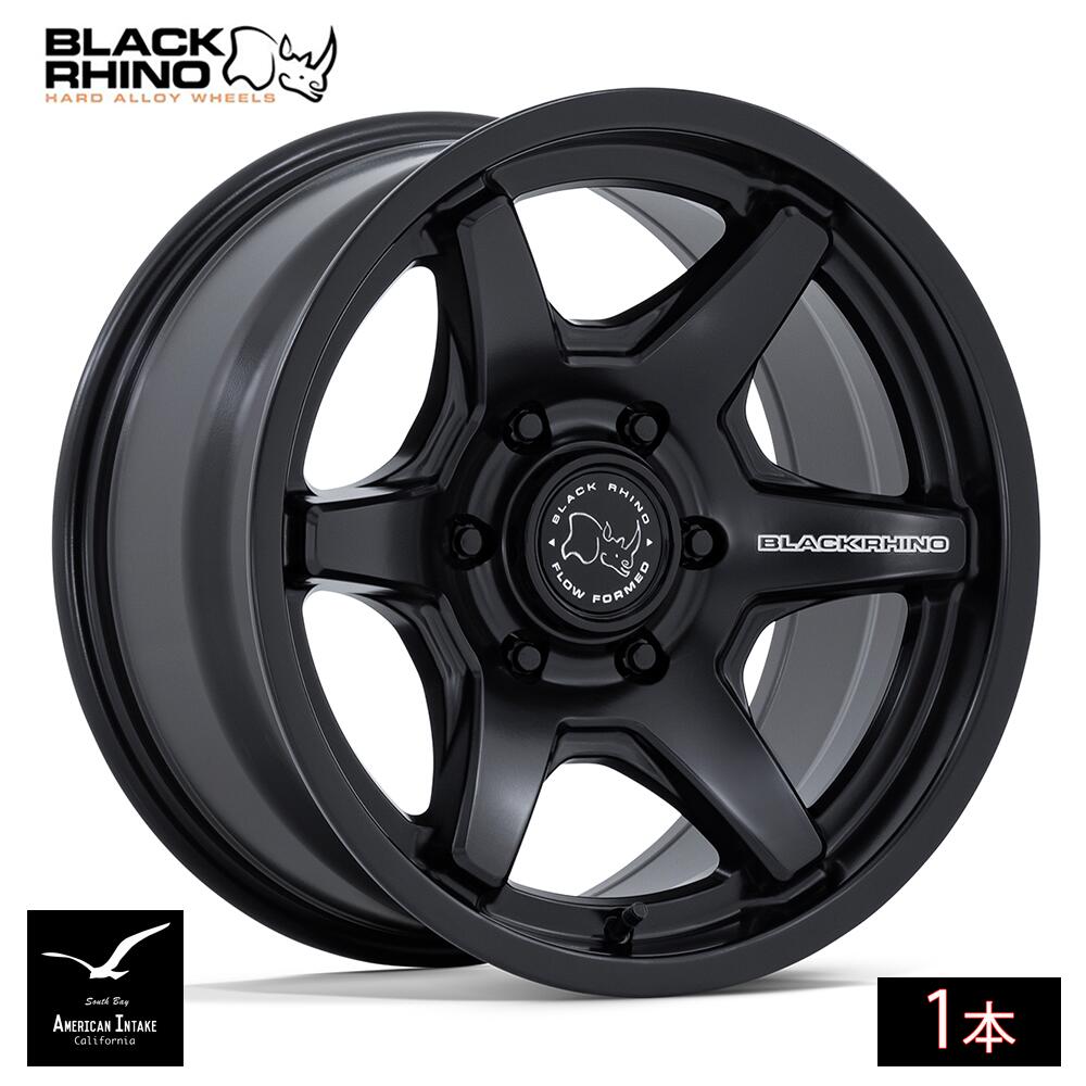 BLACK RHINO ブラックライノ ホイール BR035 KUMA | MATTE BLACK ( 1本 )｜American-Intake