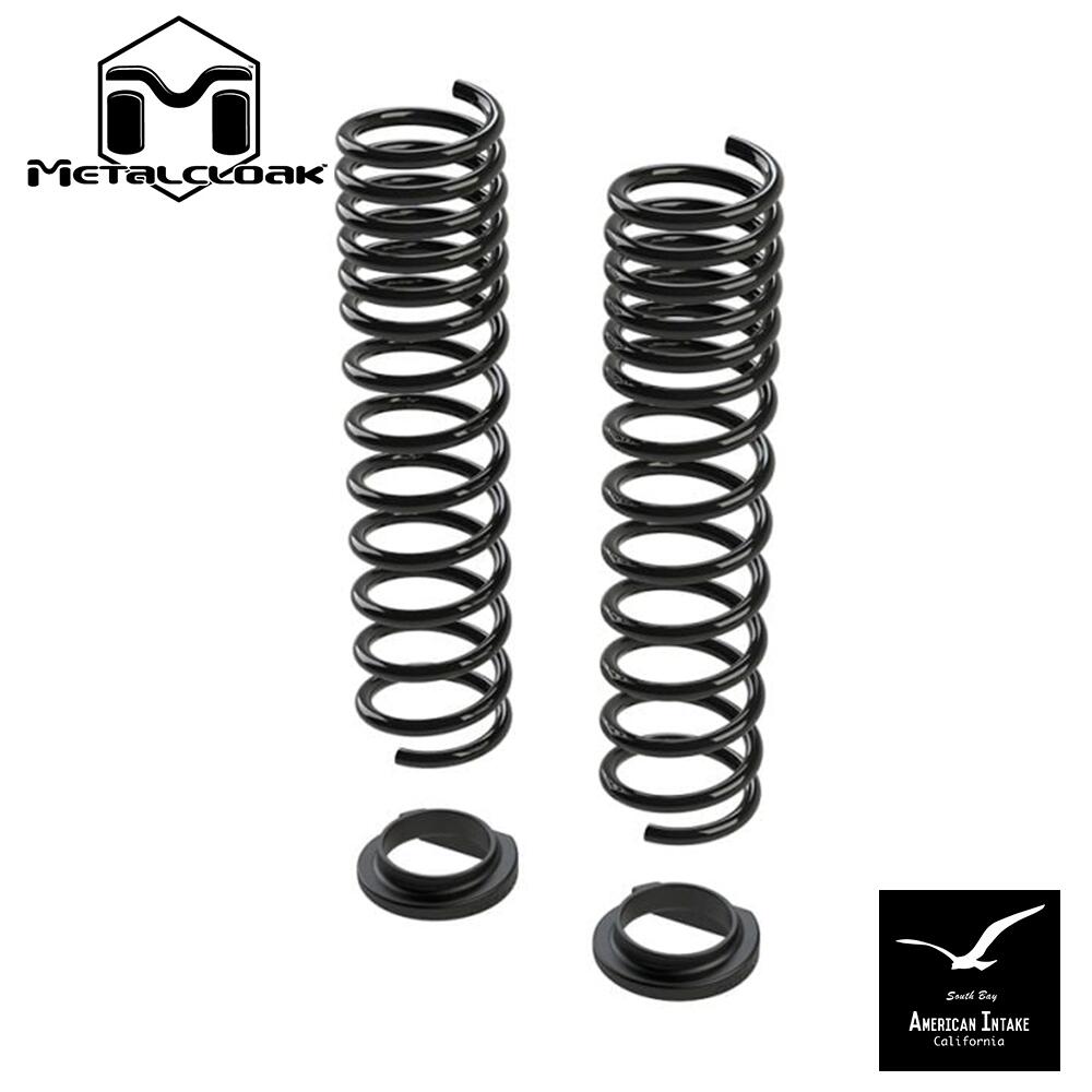 Metalcloak メタルクローク 2.5 inch Lift用 デュアルレート フロント コイル　(JL/JT)｜American-Intake
