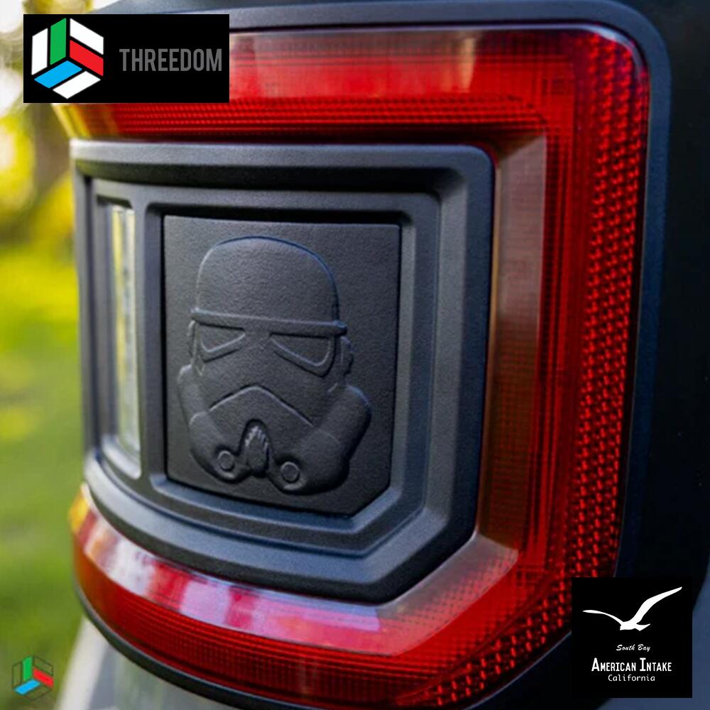 Threedom スリーダム カスタム ライトパネル Trooper( Oracle オラクル フラッシュマウント LED テールライト専用 パネル )|American-Intake