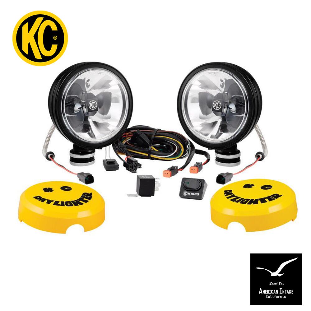 楽天市場】KC HiLiTES 6インチ デイライターズ ハロゲン 100W ランプ