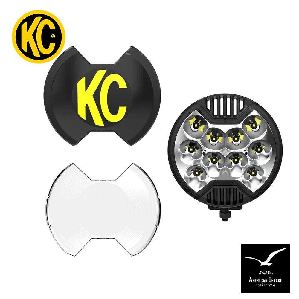 KC HiLiTES SlimLite 6インチ LEDライト GEN2 (シングル)|American-Intake