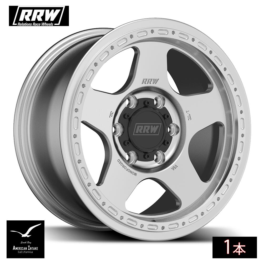 RRW リレーションレースホイール RG4-H Hybrid MonoForged Wheel | Brushed Aluminum フォージド鍛造ホイール ( 1本 )|American-Intake