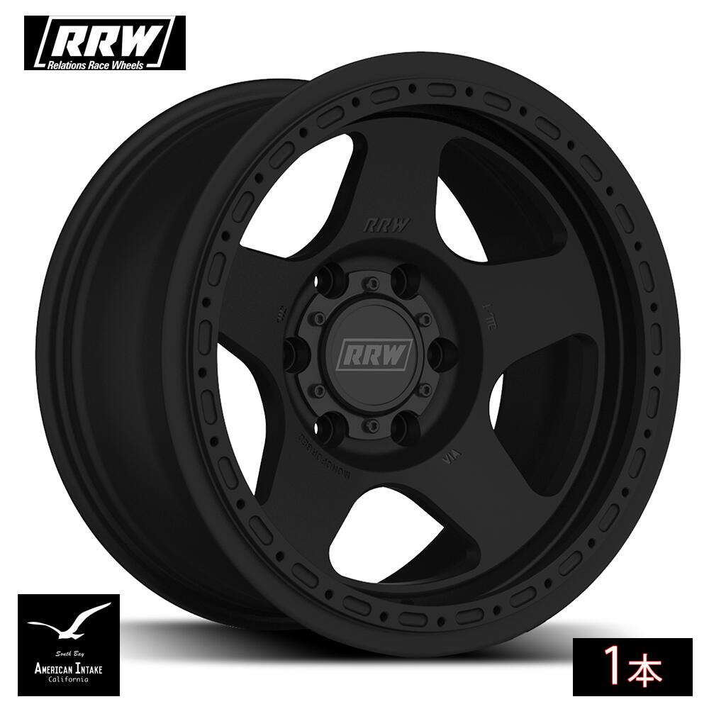RRW リレーションレースホイール RG4-H Hybrid MonoForged Wheel | Matte Black フォージド鍛造ホイール ( 1本 )|American-Intake
