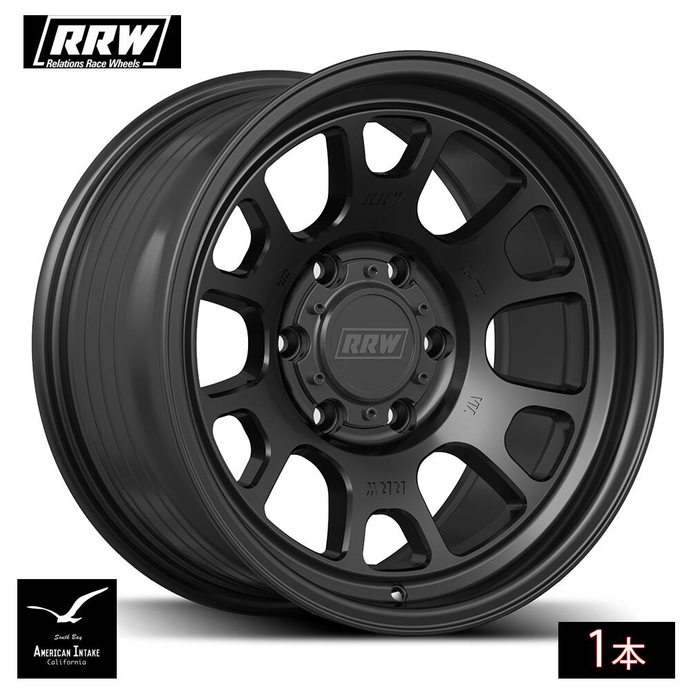 【楽天市場】RRW リレーションレースホイール RR5-S FLOW FORM Wheel | Matte Black ( 1本 ...