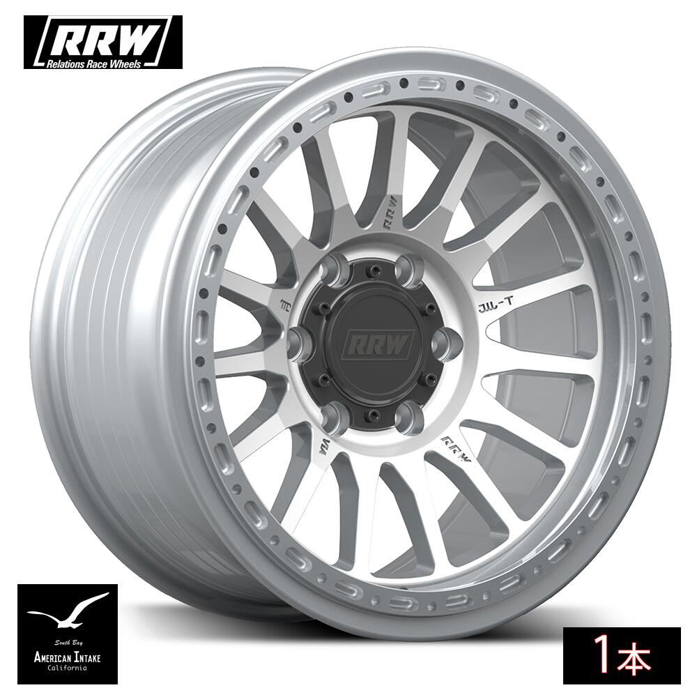 【楽天市場】RRW リレーションレースホイール RR7-H FLOW FORM Hybrid Beadlock Wheel | Brushed ...